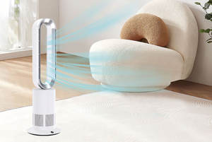 2024 Chine vente en gros usine refroidisseur d'air ventilateur tour piédestal ventilateur sans lame moteur à courant continu silencieux faible décibel pour un usage domestique - Product Image 6