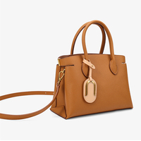 Sac à main et pochette élégants et classiques en PU vegan marron pour femme, design tendance et écologique, modèle OEM 2026