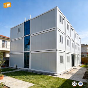 Maison Modulaire Préfabriquée Empilable en Acier Moderne, Conteneur d'Hébergement, Campus Conteneurisé, Espace de Vie Temporaire et <span class=keywords><strong>Logement</strong></span> Étudiant Éphémère - Product Image 3