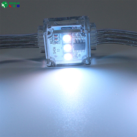 UCS5603 18mm*18mm Lumière LED carrée RGB étanche décorative DC12V IP67 Lumière de pixel pour bâtiments Décoration de bâtiments