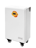 Paket Baterai Lithium 16KWH Portabel Off Grid dengan Layar LCD, BMS, RS485, RS232, CAN, LiFePO4, IP21, Garansi 5 Tahun