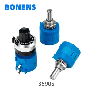 Bonens 3590S chính xác đa biến dây vết thương chiết 10K ohm 5% 2W 10 lần lượt 3590s-2-103l tuyến tính ROTARY Potentiometer