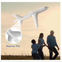 Avion jouet gonflable design dessin animé, avion gonflable en pvc