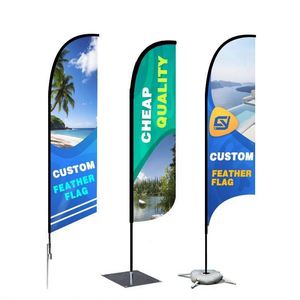 Custom Printing Promotional Teardrop Feather Beach Pennant square <b>Flag</b> Pole Material Outdoor <b>Flag</b> Sign Advertising <b>Flags</b> Banners - Product Image 3