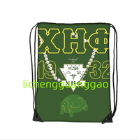 Sac à dos à cordon Zeta Phi Beta Sorority, sac à cordon décontracté et portable, sac de sport simple pour activités de plein air