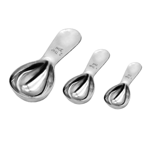 DF Customized Golden Color Stock Customized 1tb 5ml 15ml <b>2tb</b> 30ml Measure Scoop Spoon <b>2TB</b> 30ml Food contact safety SUS 304 - Product Image 1