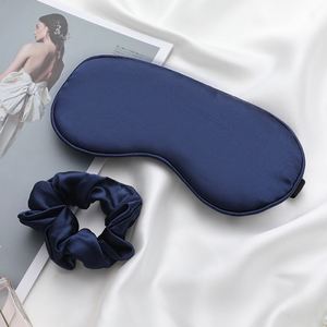 Scrunchies Ties Cover Hair Scrunchy Set Silk Satin <b>Sleeping</b> <b>Masks</b> Soft Eye Night Blindfold for Women & Men - Product Image 3