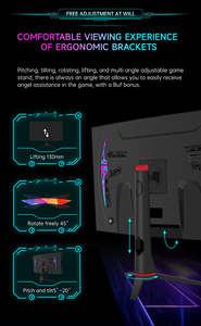 32 इंच कर्व्ड बॉर्डरलेस पेशेवर 4k गेमिंग मॉनिटर V-SA साथ पीसी एलसीडी मॉनिटर - Product Image 5