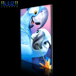 Gran oferta, marcos <span class=keywords><strong>de</strong></span> fotos led personalizados, caja <span class=keywords><strong>de</strong></span> luz led para publicidad <span class=keywords><strong>de</strong></span> tela sin marco para interiores - Product Image 2