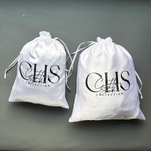 Bolsas de Embalaje de Seda de Lujo Personalizadas, Bolsa de Regalo con Cordón de Calidad para Cosméticos, Joyería, Lencería, Bolsos, Bolsa de Satén - Product Image 2