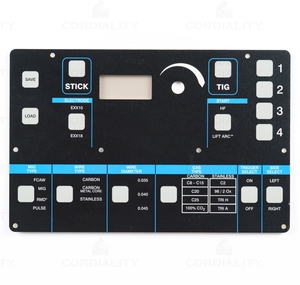 <span class=keywords><strong>Clavier</strong></span> à membrane tactile personnalisé avec bouton interrupteur à membrane <span class=keywords><strong>intégré</strong></span> avec actionnement durable conception de circuit flexible pour l'électronique - Product Image 2