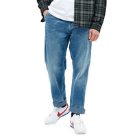 Pantalones Vaqueros de Mezclilla de Pierna Recta, Transpirables, Clásicos, Casuales, Sólidos, de Diseño OEM para Jóvenes