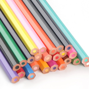 Crayons de couleur à base d'huile en boîte rouge, stylos à dessin, fournitures artistiques, coloriage pour enfants, 12 couleurs - Product Image 3