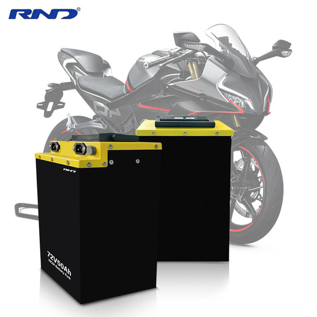 Super Powerful NCM Lithium Ion Battery 72V50Ah Electric Motorcycle High Energy Density Quick Charge IP65 Rated 3-Year Warranty