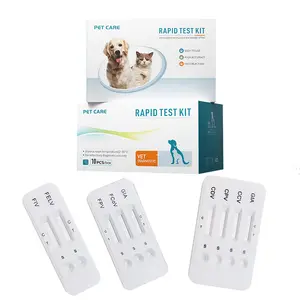Veterinaria CPV CCV GIA Giardia Kit de test rapide pour chien pour animal de compagnie