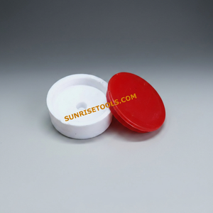 Boîte de rangement pour outils de bijouterie SUNTOOLS/STIPL modèle 736 en plastique avec couvercle rouge et base blanche pour la fabrication de bijoux - Product Image 5