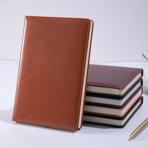Wenzhou Manufacturer Custom Printed Logo Business Softcover Leather & Paper A5 Loose-Leaf Gift <b>Diary</b> Notebook - Product Image 2