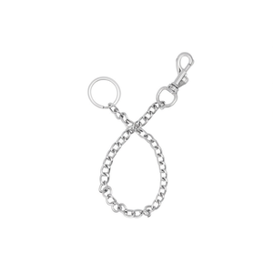 Portachiavi a Catena ILAN 30cm Argento, Accessorio Moda per Cintura o Borsa - Product Image 1