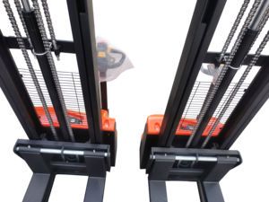 Chariot élévateur AGV chinois à roues robotisées, avec caméra, sans fil, empileur, chariot élévateur à contrepoids électrique, neuf, 1 tonne - Product Image 4