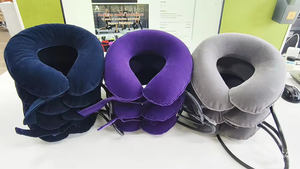 FSPG ide produk baru perangkat traksi serviks leher pereda nyeri kerah penumatik dapat disesuaikan - Product Image 4