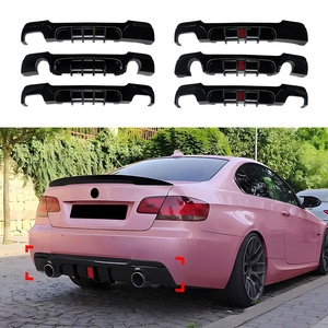 Adatto per <span class=keywords><strong>BMW</strong></span> <span class=keywords><strong>Serie</strong></span> 3 Coupé E92 E93 M Sport MP Spoiler Posteriore e Spoiler per Paraurti Modifica Cross Border - Product Image 1