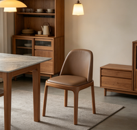 Table à manger et chaises en bois massif Table à manger en dalle de pierre Nordic Simple Small Apartment Home Rectangular Dining Table Solid