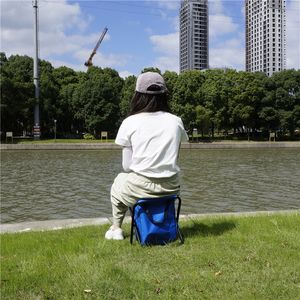 Silla de Pesca Plegable Inteligente Smarty con Estuche de Almacenamiento Integrado, Mini Silla Plegable con Bolsa Refrigerante Integrada - Product Image 4