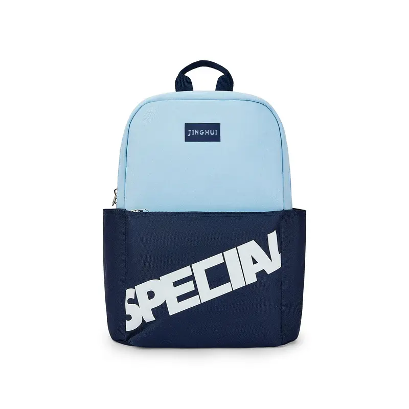 Gift printed logo children primary school bag color trend light leisure large capacity allover printing backpack
