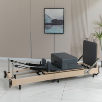 Plateforme de Pilates pliable en bois d'érable, portable, pour exercices de saut, équipement de fitness complet pour la maison et le studio