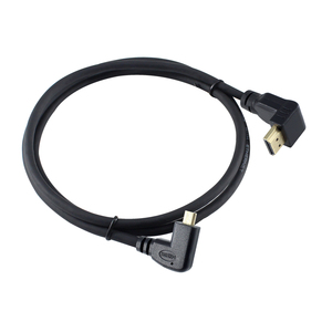 Haute vitesse 1m <span class=keywords><strong>2m</strong></span> 3m 90 degrés angle <span class=keywords><strong>micro</strong></span> <span class=keywords><strong>hdmi</strong></span> vers câble <span class=keywords><strong>hdmi</strong></span> 18gbps plaqué or câble <span class=keywords><strong>hdmi</strong></span> prise en charge 3d 4k 60hz - Product Image 6