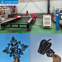 Mesin Pemotong Laser Serat Portabel 1500W 3000W Pemotong Plat Logam Baja