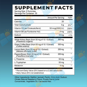 सूनी थोक प्राकृतिक वसा बर्नर गुमैies रात में वसा जलने के लिए ऊर्जा हर्बल पूरक वसा बर्नर गुम्मीज को बढ़ावा देती है - Product Image 6