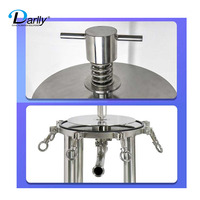 Filter Lenticular Depth-Stack Cartridge Disc Filters 12 inci 12/16 sel Bersertifikasi ISO9001 500L/Jam Throughput Tinggi untuk Anggur Lembut