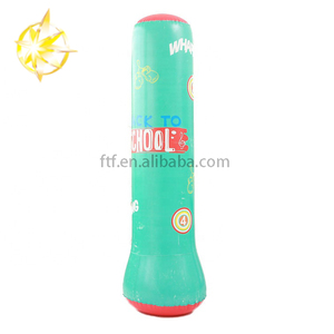 <span class=keywords><strong>Sac</strong></span> <span class=keywords><strong>de</strong></span> <span class=keywords><strong>frappe</strong></span> <span class=keywords><strong>de</strong></span> boxe gonflable 2kg pour enfants, en PVC épais et respirant, haute résilience, avec logo imprimé, vente en gros 2025 - Product Image 1