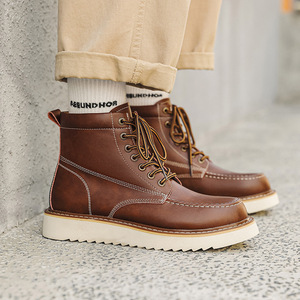 Nouvelles Bottes <span class=keywords><strong>de</strong></span> Travail 2025 à Prix Usine, <span class=keywords><strong>Goodyear</strong></span> Welt, Résistantes à l'Eau et Antidérapantes, Chaussures <span class=keywords><strong>de</strong></span> Sécurité pour la Nouvelle Conception <span class=keywords><strong>de</strong></span> Vêtements <span class=keywords><strong>de</strong></span> Protection - Product Image 1