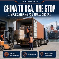 Transit maritime et routier depuis les États-Unis : Agent logistique DDP porte-à-porte LCL avec dédouanement rapide de la Chine vers les États-Unis
