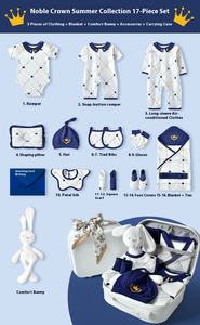 Conjunto informal de verano <span class=keywords><strong>para</strong></span> niño recién <span class=keywords><strong>nacido</strong></span>, 100% de algodón puro, reunión de fiesta de cumpleaños <span class=keywords><strong>para</strong></span> bebé, <span class=keywords><strong>regalo</strong></span> de gama alta <span class=keywords><strong>para</strong></span> bebé recién <span class=keywords><strong>nacido</strong></span> - Product Image 6