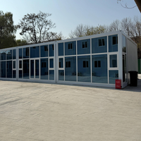 Maison préfabriquée de luxe prête à l'emploi avec 3 chambres à coucher Maisons modulaires préfabriquées Maison en conteneur à 2 étages Petites maisons