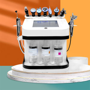 11-in-1 Hydra-Sauerstoff-Gesichtsbehandlungsgerät Multifunktionales Schwarzes Sauerstoff-Blasen-Hydro-Mikrodermabrasions-Schönheitsgerät - Product Image 4