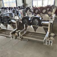 Convoyeur à bande modulaire à séchage par soufflerie d'air en acier inoxydable avec ventilateur de refroidissement pour ligne de production de déshydratation de surfaces d'emballage alimentaire