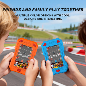 Système <span class=keywords><strong>de</strong></span> jeu portable Starlink : Console <span class=keywords><strong>de</strong></span> course automobile avec effets sonores et obstacles pour enfants - Product Image 2