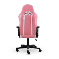 Chaise de jeu inclinable pivotante en cuir PU avec dossier haut, accoudoirs 3D, mousse haute densité et base métallique – Vente en gros personnalisée