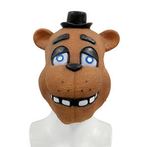 Jeu Five Nights Halloween Animal Terror at Freddy Cosplay Masque Freddy's Latex Casque Masques Party Masquerade Carnival Props - Product Image 1