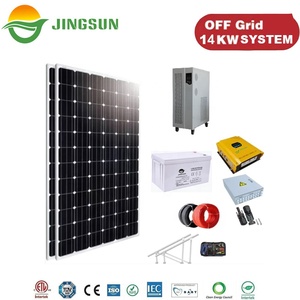 Sistema Solar Monocristalino Conectado a la Red Jingsun de 8KW-15KW, Sistema Completo de Almacenamiento de Energía Sin Batería - Product Image 3
