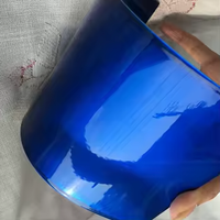 Peinture en poudre thermodurcissable brillante bleu bonbon Pepsi pour pièces automobiles, équipements mécaniques, meubles et appareils électroménagers