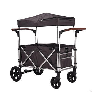 Ikodm — poussette pliable pour l'extérieur, chariot Double, de Camping Compact, à deux places, idéal pour le voyage - Product Image 1