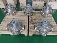 Medidor de Flujo de Combustible de Engranajes Elípticos de Alta Viscosidad 4-20mA 1.6Mpa con Pantalla LCD