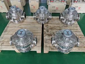 高粘度4-20mA燃料油楕円形ギア流量計1.6Mpaオーバルギア流量計LCDディスプレイ付き - Product Image 2