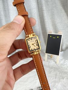 Relojes de Mujer Cuadrados con Correa de Cuero para Chicas Estudiantes, Esfera Romana Vintage, Lindos Relojes Pequeños para Damas, Gran Venta - Product Image 5