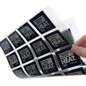 2020 new product custom design heat transfer sticker garment wash care label